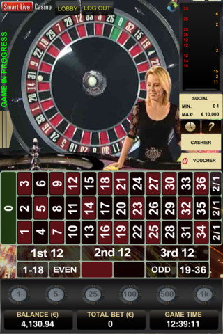 Live Roulette app review