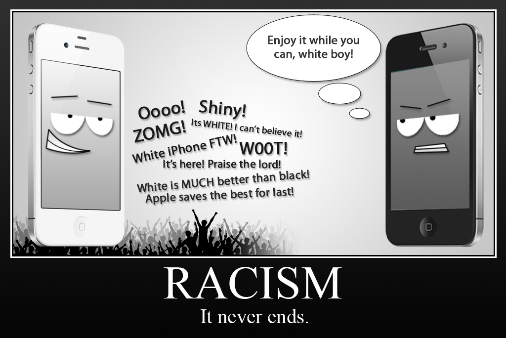 Black vs White iPhone appPicker