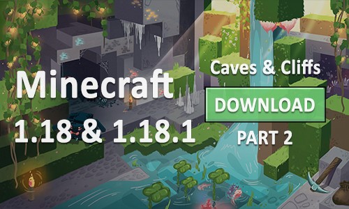 下载 minecraft 1.18 update Java Edition