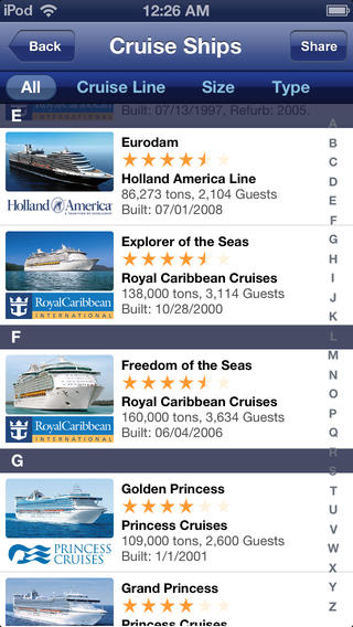 cruise finder by specific date