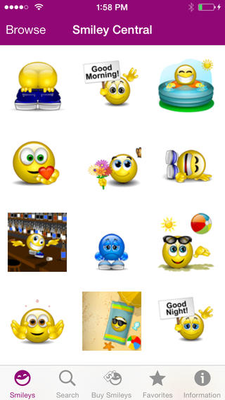Hundreds of Categorized Emoticons and Emoji Icons image