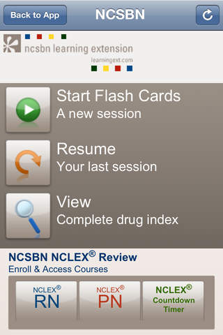 Ncsbn medication flash cards