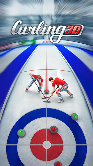 Curling 3D home screen!