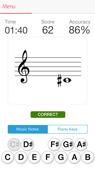 Different Keys and Notes