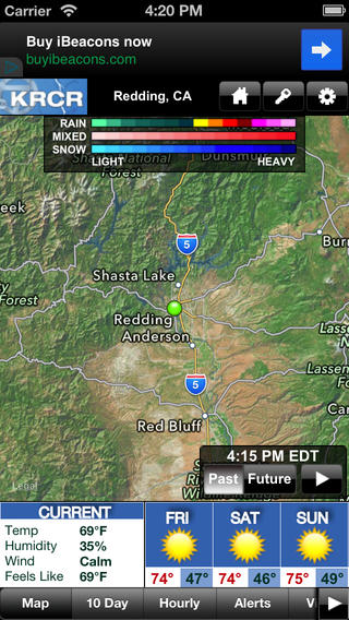 KRCR Wx app screenshot 1