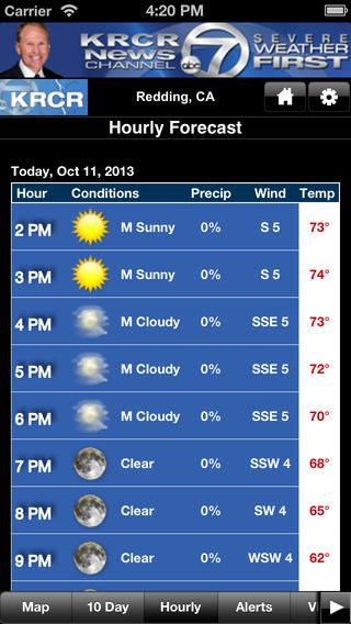 KRCR Wx app screenshot 3