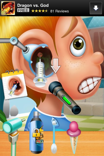 Little Ear Doctor - kids games app review - appPicker