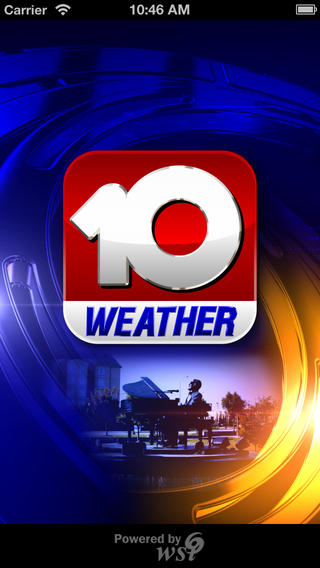 WALB 24/7 Weather app review homescreen