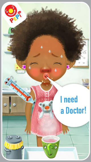 Pepi Doctor app review: familiarize your child with the process of ...