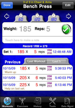 Gym Buddy App Review The Ultimate Workout Log Apppicker