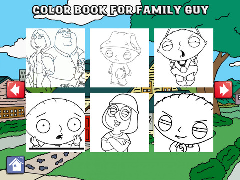 family guy printing pages