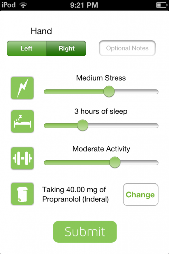 Lift Pulse app review: keep track of Parkinson-related tremors - appPicker